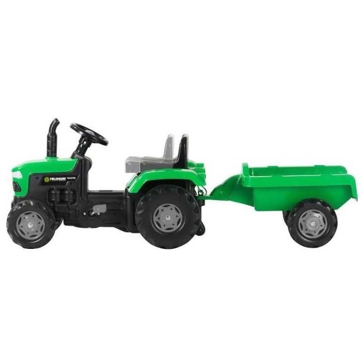 Tracteur a pédales avec remorque - Buddy Toys - BPT 1013 Tracteur a pédales avec remorque - Buddy Toys - BPT 1013