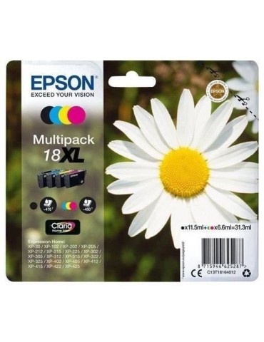 EPSON Multipack XL T1806 - Pâquerette - Noir, Cyan, Magenta, Jaune (C13T18164012)