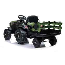 Tracteur enfant électrique avec remorque - Buddy Toys - BEC 8211
