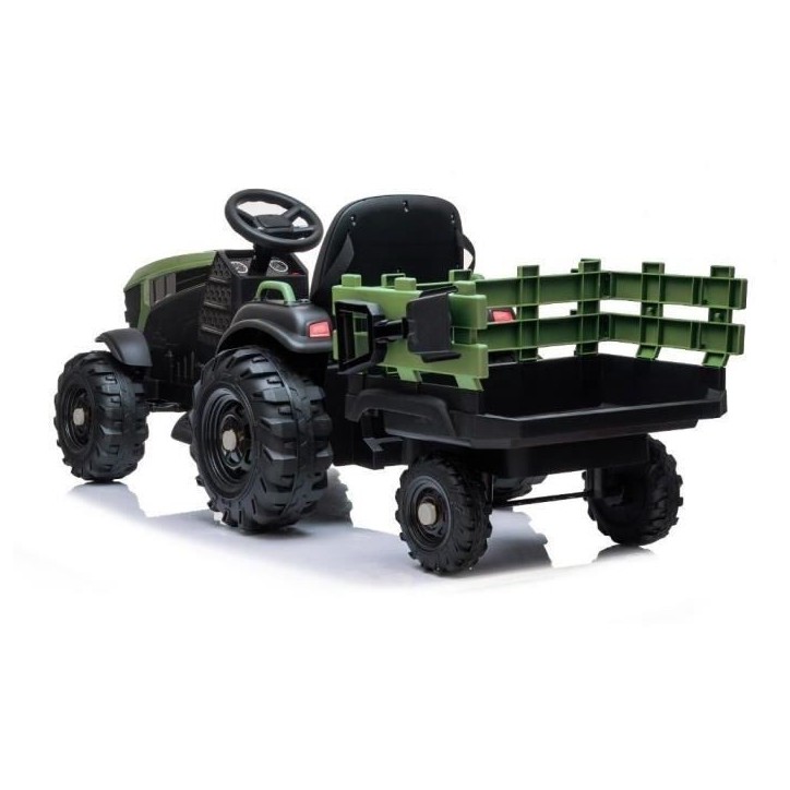 Tracteur enfant électrique avec remorque - Buddy Toys - BEC 8211 Tracteur enfant électrique avec remorque - Buddy Toys - BEC 8211