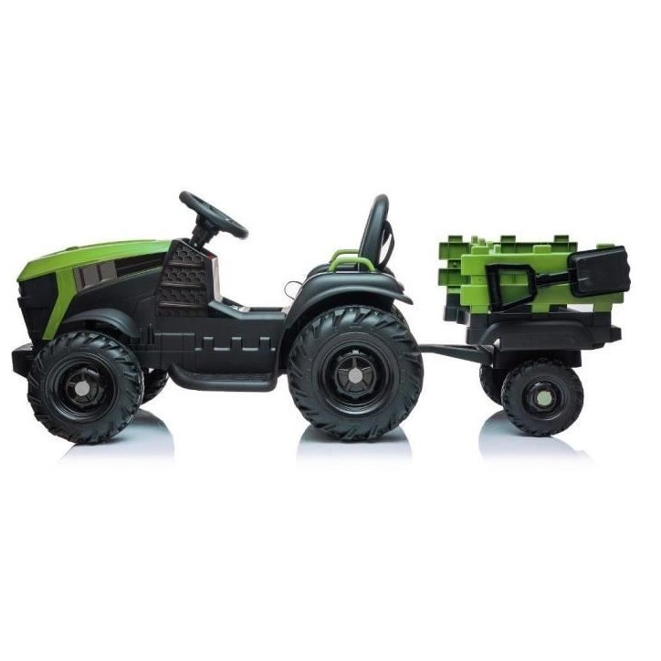 Tracteur enfant électrique avec remorque - Buddy Toys - BEC 8211 Tracteur enfant électrique avec remorque - Buddy Toys - BEC 8211