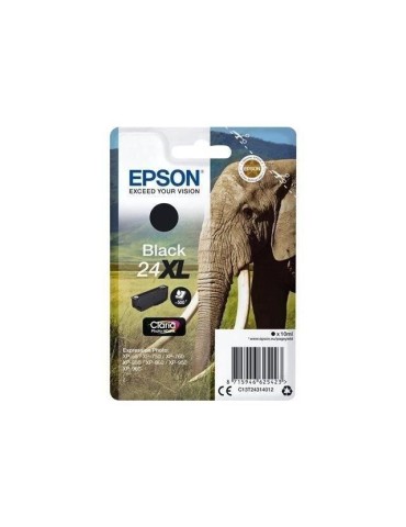 EPSON Cartouche d'encre T2431 XL Noir - Eléphant (C13T24314012)