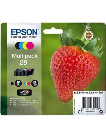 EPSON Multipack T2986 - Fraise - Noir, Cyan, Magenta, Jaune (C13T29864012)