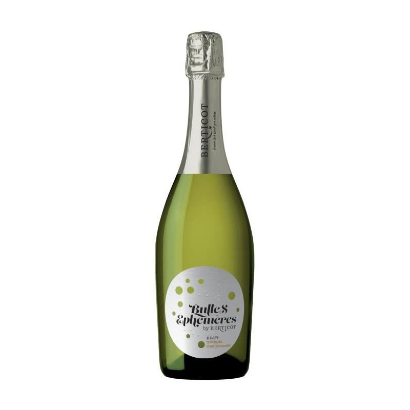 Bulles Ephemeres By Berticot - Blanc Brut Méthode Champenoise Bulles Ephemeres By Berticot - Blanc Brut Méthode Champenoise