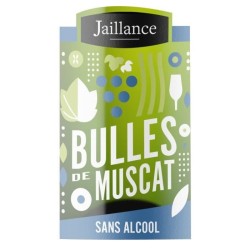 Jaillance Bulles de muscat sans alcool