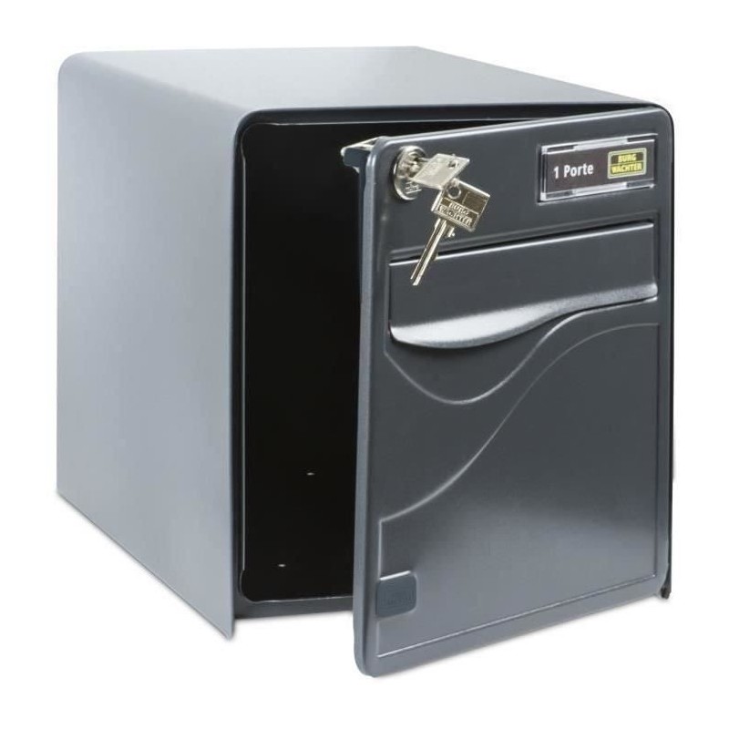 Boîte aux lettres BURG WACHTER BALTIC 1 Porte - Sur pied -Acier galva