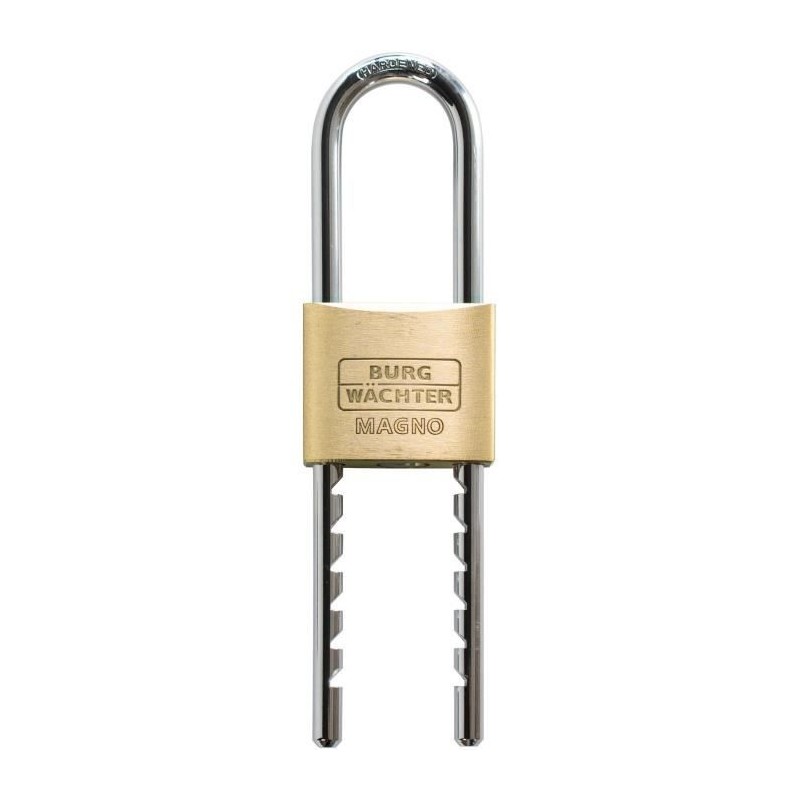 Cadenas en laiton massif - BURG WACHTER - 400 E HB 50 Flex SB - grande Cadenas en laiton massif - BURG WACHTER - 400 E HB 50 Flex SB - grande