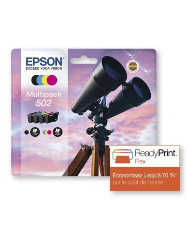 EPSON Multipack 502 - Jumelles - Noir, Cyan, Magenta, Jaune (C13T02V64020)