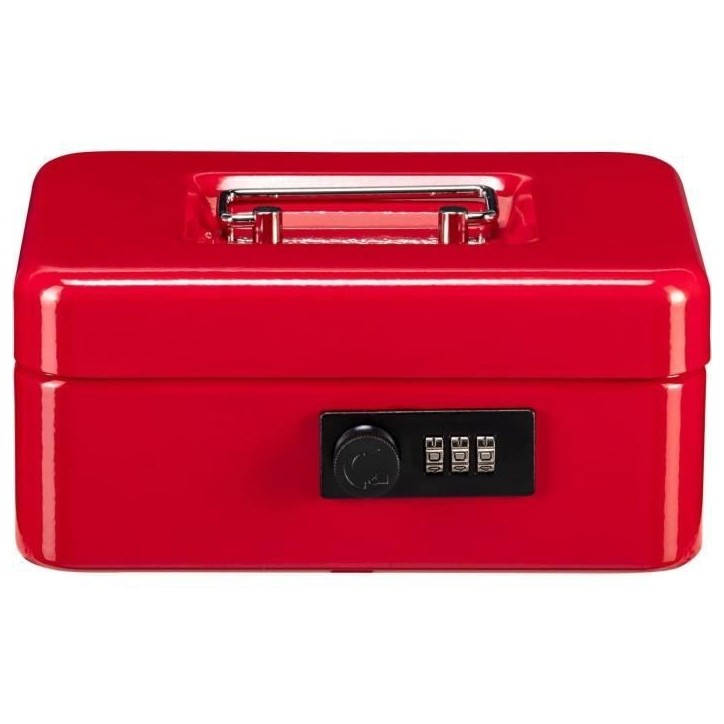Caissette a monnaie - BURG WACHTER - Money Code 5020 Red - Ouverture a code, acier rouge Caissette a monnaie - BURG WACHTER - Money Code 5020 Red - Ouverture a code, acier rouge