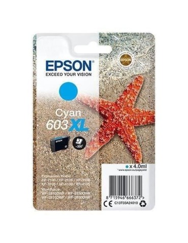 Cartouche d'encre 603 XL Cyan - Epson - Etoile de mer - Faible coût et fiabilité