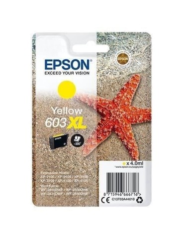 Cartouche d'encre 603 XL Jaune - Epson - Etoile de mer (C13T03A44010) - Faible coût et fiabilité