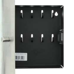Armoire a clés BURG-WÄCHTER QUAD 6204/10 Ni - Fermeture magnétique