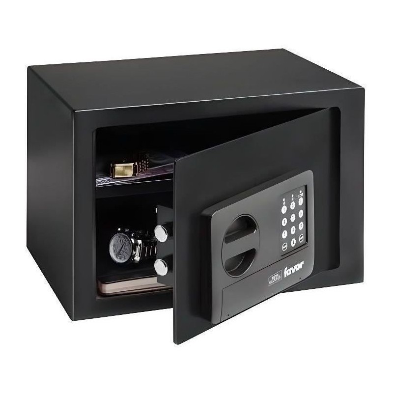 Coffre fort Favor S5 E - BURG WACHTER - Serrure double panneton - 22 L Coffre fort Favor S5 E - BURG WACHTER - Serrure double panneton - 22 L