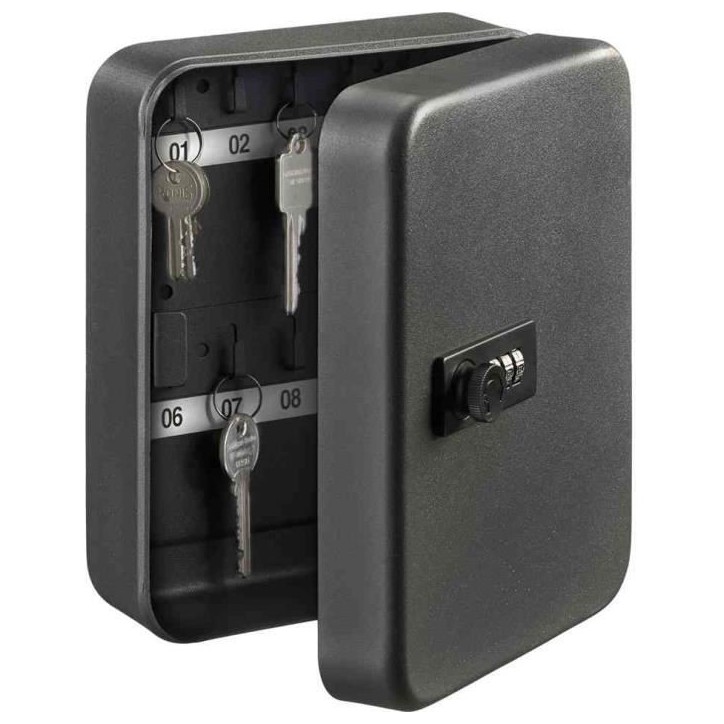 Armoire a clé - BURG WACHTER - KC 20 C - Acier, 20 crochets, ouverture a code Armoire a clé - BURG WACHTER - KC 20 C - Acier, 20 crochets, ouverture a code