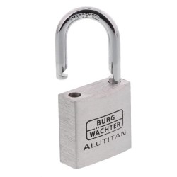 Set de 2 cadenas - BURG WACHTER - DUO 770 30 SB - 30 mm Alutitan, doub