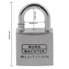 Set de 2 cadenas - BURG WACHTER - DUO 770 30 SB - 30 mm Alutitan, doub