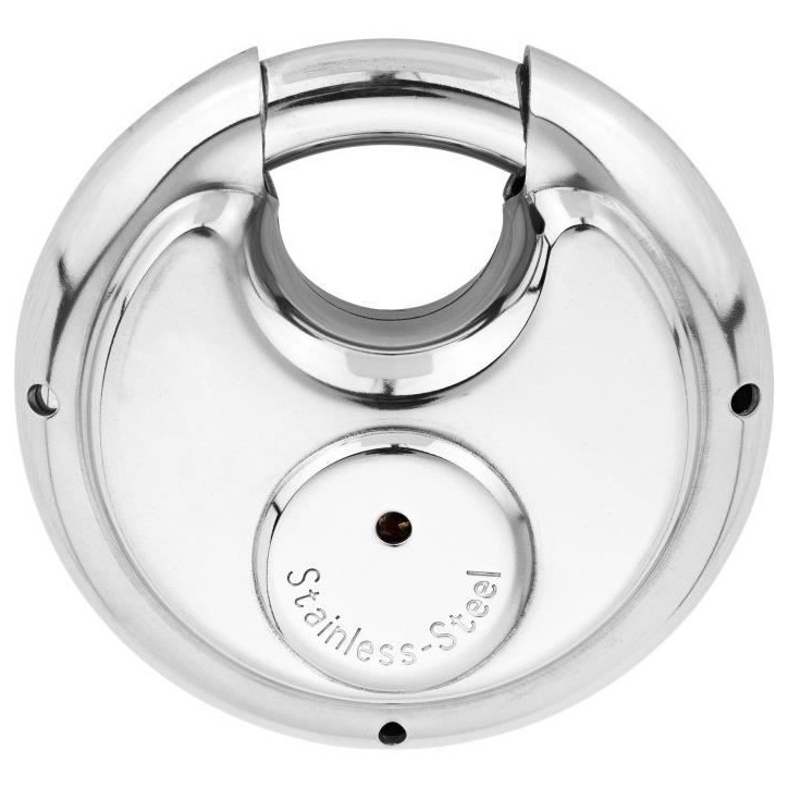 Cadenas cylindrique - BURG WACHTER - 21 70 SB - Acier inoxydable 70 mm, ouverture a clé Cadenas cylindrique - BURG WACHTER - 21 70 SB - Acier inoxydable 70 mm, ouverture a clé
