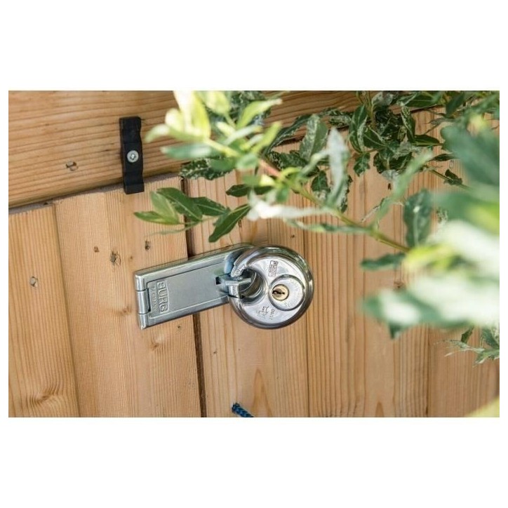 Cadenas cylindrique - BURG WACHTER - 21 70 SB - Acier inoxydable 70 mm, ouverture a clé Cadenas cylindrique - BURG WACHTER - 21 70 SB - Acier inoxydable 70 mm, ouverture a clé