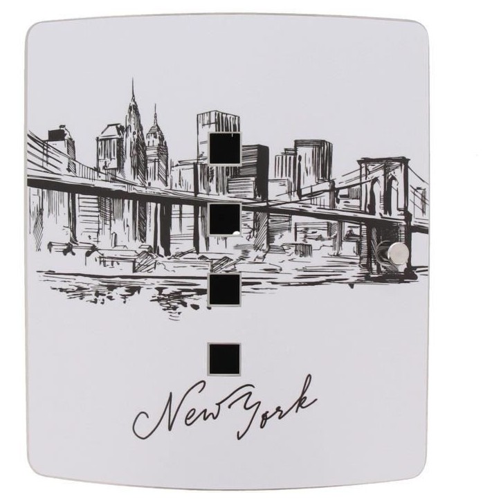 BURG-WÄCHTER Armoire a clés 6204/10 Ni Skyline NY