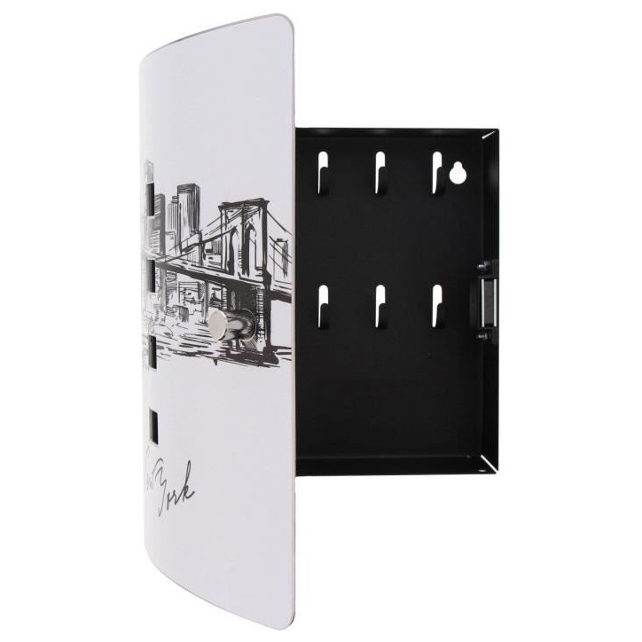 BURG-WÄCHTER Armoire a clés 6204/10 Ni Skyline NY