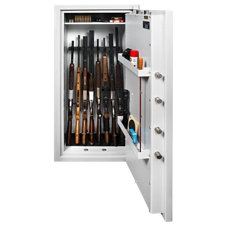 Armoire a fusils - BURG-WÄCHTER - Ranger 800/8 K - Verrouillage a clé - Anti-feu - 8 fusils Armoire a fusils - BURG-WÄCHTER - Ranger 800/8 K - Verrouillage a clé - Anti-feu - 8 fusils