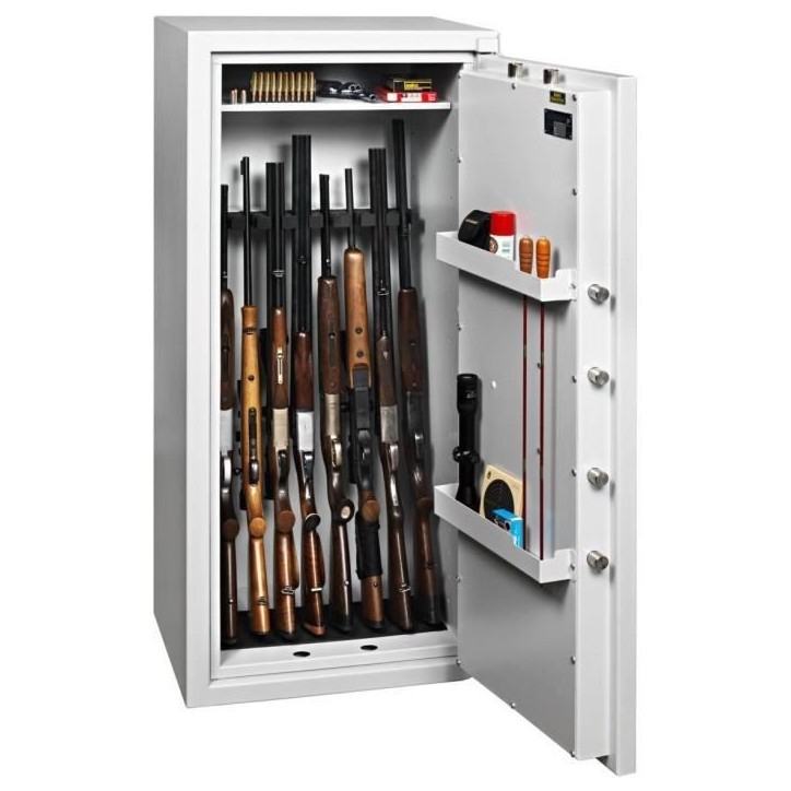 Armoire a fusils - BURG-WÄCHTER - Ranger 800/8 K - Verrouillage a clé - Anti-feu - 8 fusils Armoire a fusils - BURG-WÄCHTER - Ranger 800/8 K - Verrouillage a clé - Anti-feu - 8 fusils