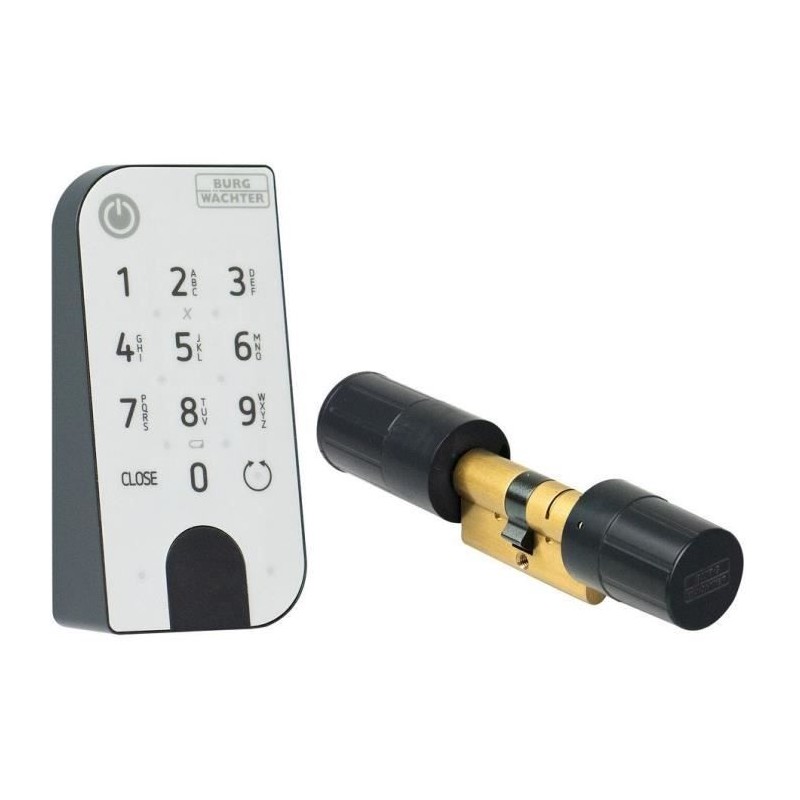 Cylindre électronique BURG-WÄCHTER secuENTRY Home 5001 avec clavier Cylindre électronique BURG-WÄCHTER secuENTRY Home 5001 avec clavier
