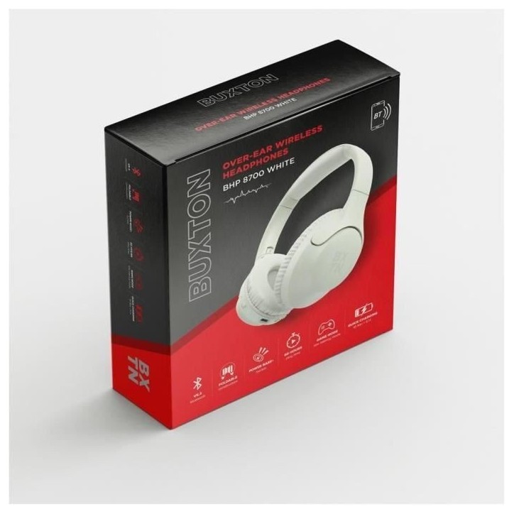 Casque supra-auriculaire sans fil - Buxton - BHP 8700 GREEN Casque supra-auriculaire sans fil - Buxton - BHP 8700 GREEN