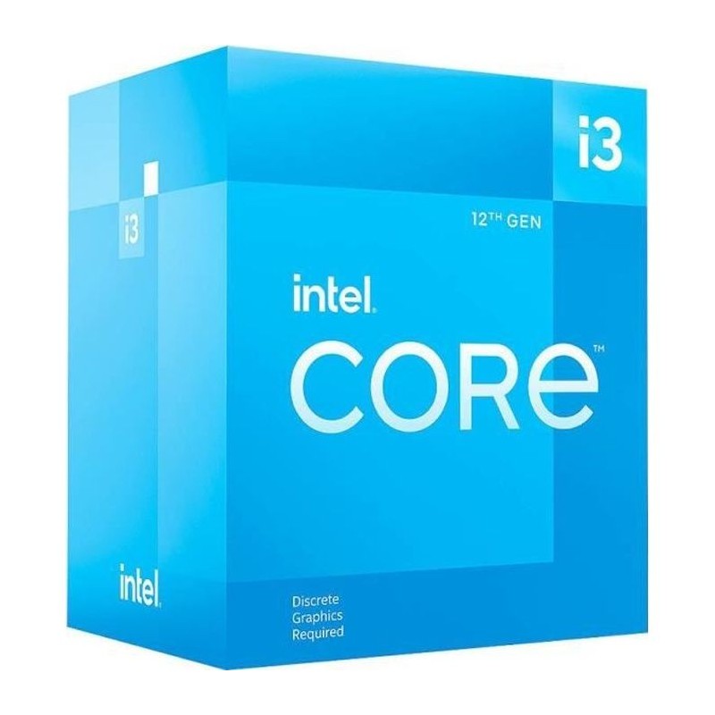 Processeur - INTEL - Core i3-12100F - 12M Cache, jusqu'a 4.30 GHz (BX8 Processeur - INTEL - Core i3-12100F - 12M Cache, jusqu'a 4.30 GHz (BX8