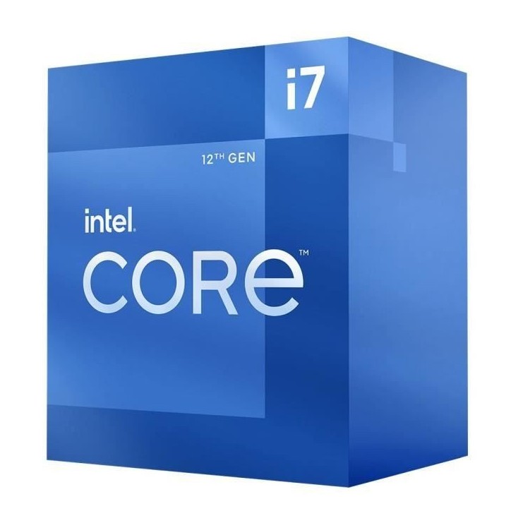 Processeur - INTEL - Core i7-12700 - 25M Cache, jusqu'a 4.90 GHz (BX8071512700)