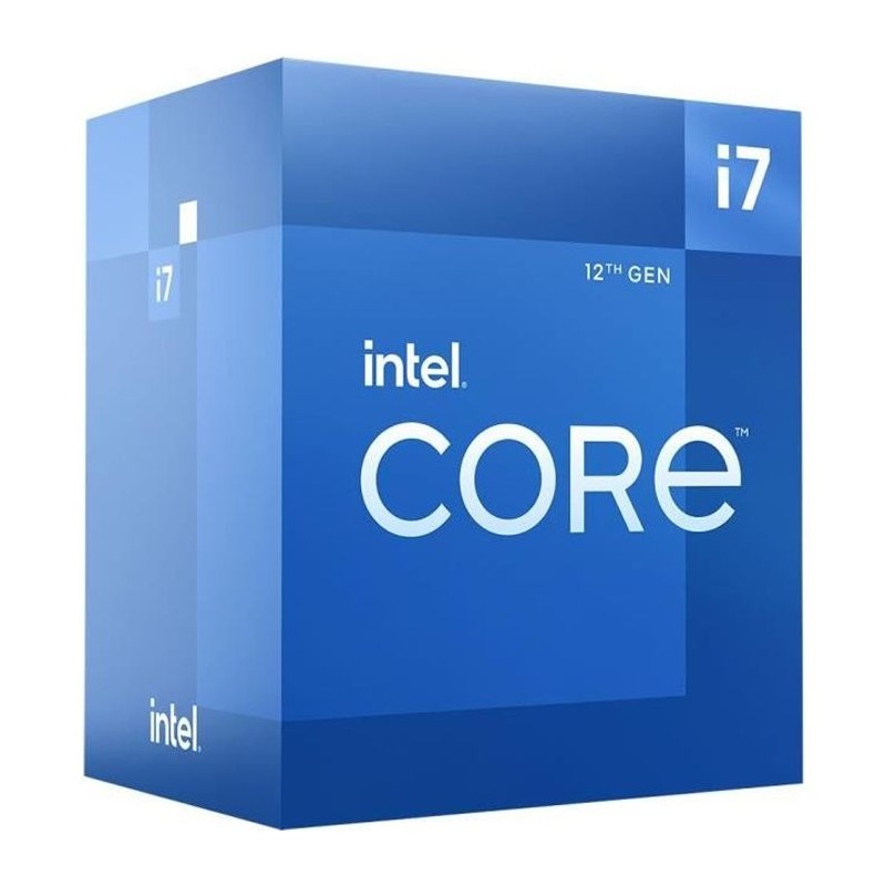 Processeur - INTEL - Core i7-12700F - 25M Cache, jusqu'a 4.90 GHz (BX8 Processeur - INTEL - Core i7-12700F - 25M Cache, jusqu'a 4.90 GHz (BX8