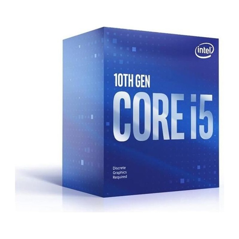 Processeur Intel Core i5-10400F (BX8070110400F) Socket LGA1200 (chipse Processeur Intel Core i5-10400F (BX8070110400F) Socket LGA1200 (chipse