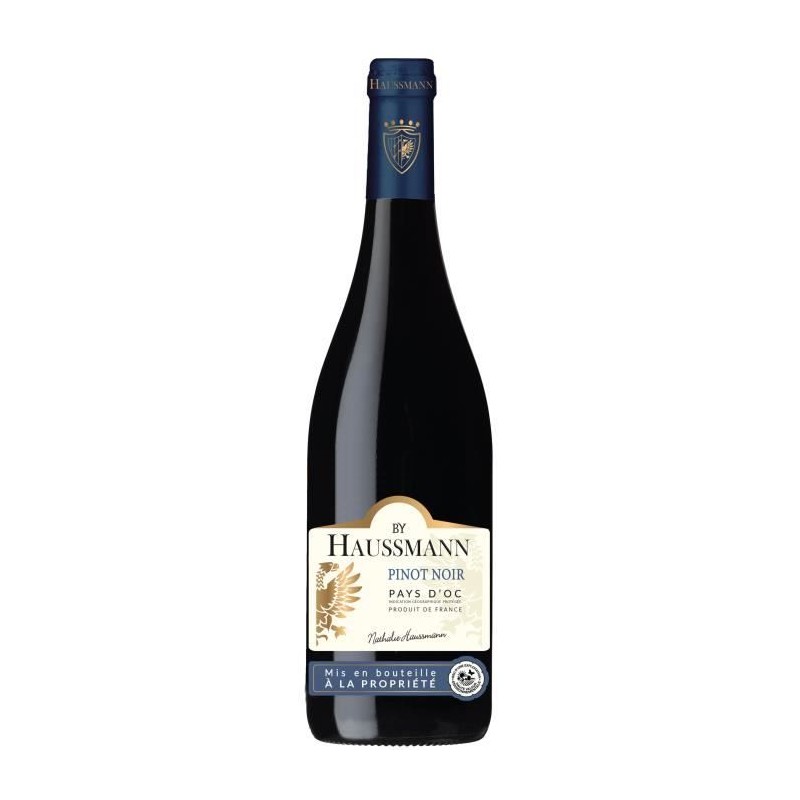 By Haussmann Pinot Noir Pays d'Oc - Vin rouge de Languedoc 2024