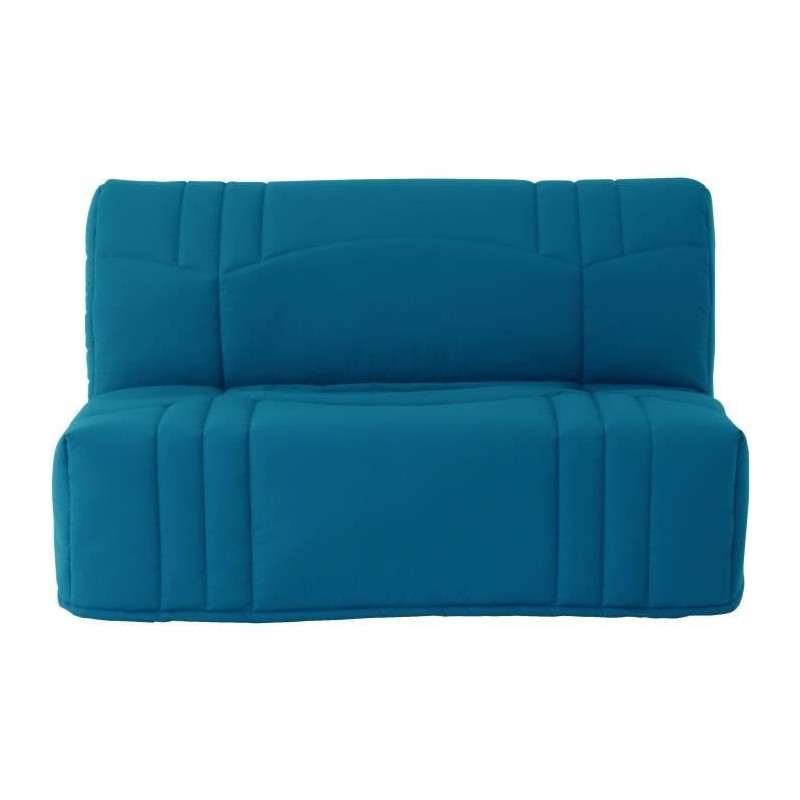 Banquette BZ DREAM - Tissu 100% Coton bleu canard - Couchage 140x190 c Banquette BZ DREAM - Tissu 100% Coton bleu canard - Couchage 140x190 c