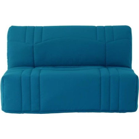 Banquette BZ DREAM - Tissu 100% Coton bleu canard - Couchage 140x190 c