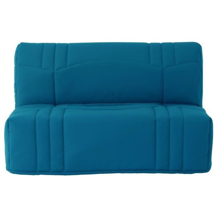 Banquette BZ DREAM - Tissu 100% Coton bleu canard - Couchage 140x190 cm Banquette BZ DREAM - Tissu 100% Coton bleu canard - Couchage 140x190 cm