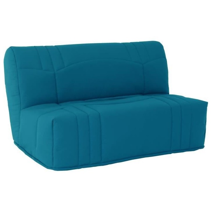 Banquette BZ DREAM - Tissu 100% Coton bleu canard - Couchage 140x190 cm Banquette BZ DREAM - Tissu 100% Coton bleu canard - Couchage 140x190 cm