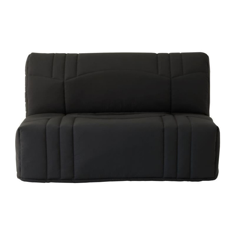 Banquette BZ DREAM - Tissu 100% Coton noir - Couchage 140x190 cm - 2 p Banquette BZ DREAM - Tissu 100% Coton noir - Couchage 140x190 cm - 2 p