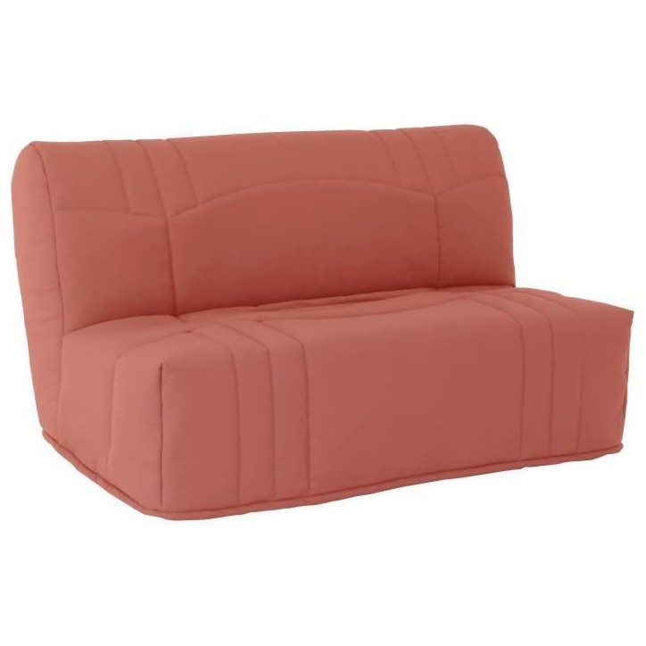 Banquette BZ DREAM - Tissu 100% Coton terracotta - Couchage 140x190 cm