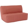 Banquette BZ DREAM - Tissu 100% Coton terracotta - Couchage 140x190 cm