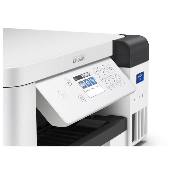 Imprimante a sublimation EPSON SC F100 - A4 économique - USB 2.0 - LAN - Wi-Fi