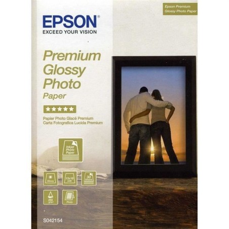 Papier Photo Premium Brillant EPSON - 130x180mm - 30 feuilles - 255g/m