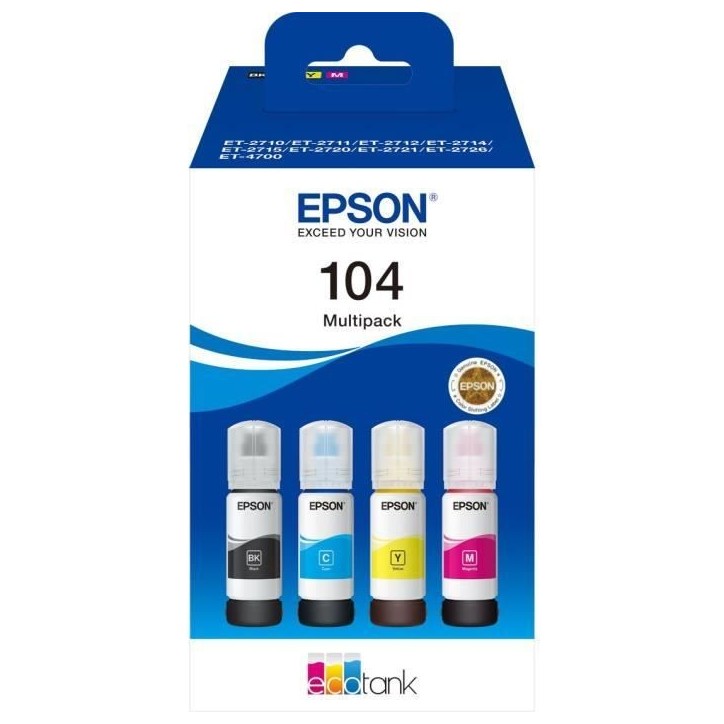 Cartouche d'encre Epson Multipack 104