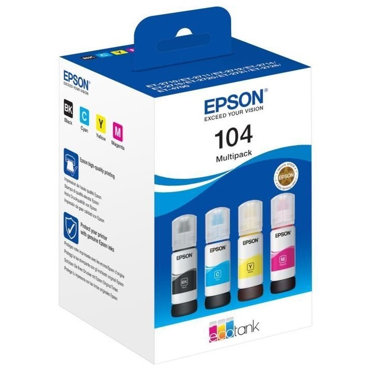 Cartouche d'encre Epson Multipack 104