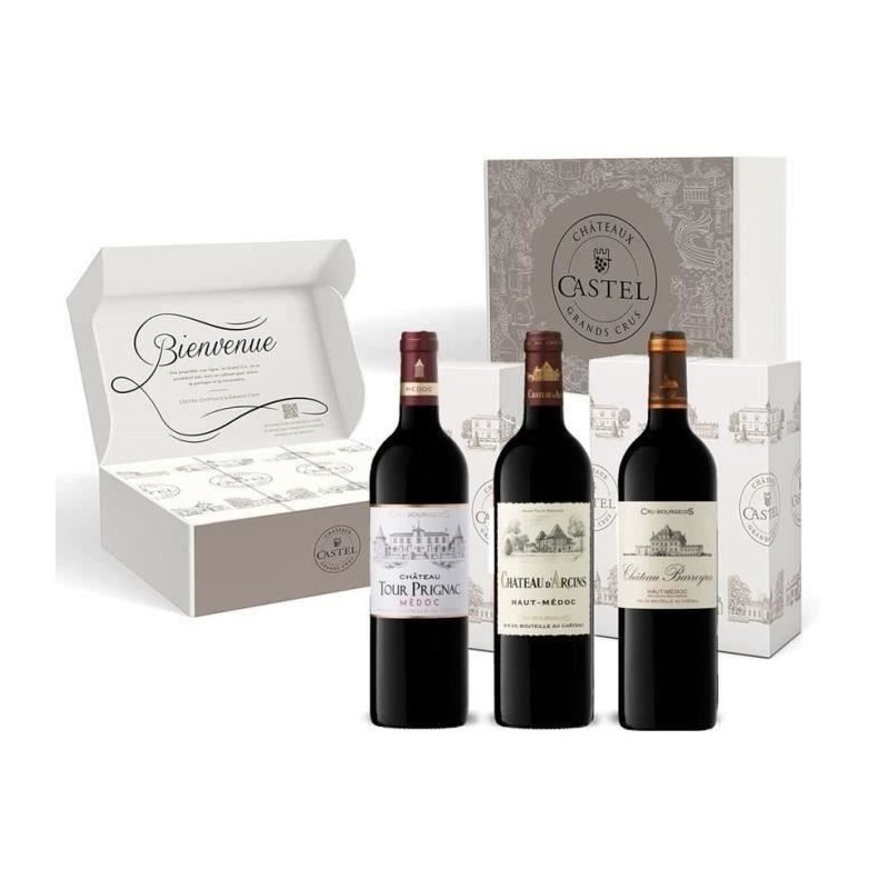 Coffret Spécial Crus Bourgeois : Château Barreyres - Château d'Arci Coffret Spécial Crus Bourgeois : Château Barreyres - Château d'Arci