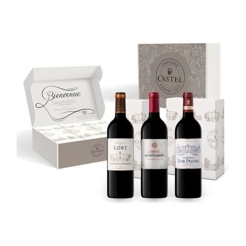 Coffret Médailles d'Or de Bordeaux :2020 Château du Lort, La Croix M Coffret Médailles d'Or de Bordeaux :2020 Château du Lort, La Croix M