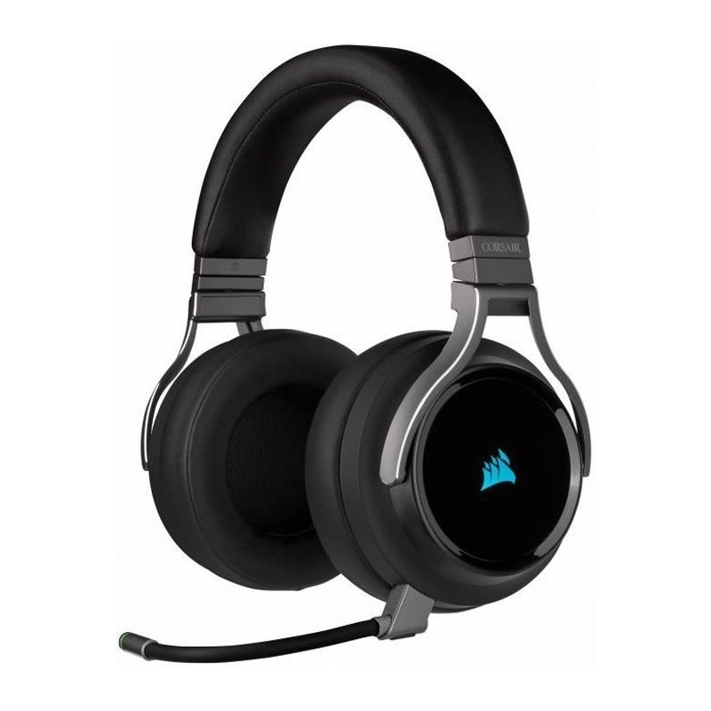 Casque Gamer Sans fil CORSAIR VIRTUOSO RGB Noir (CA-9011185-EU)