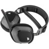 Casque sans fil HS80 RGB - Carbone CORSAIR - Casque micro - Dolby Atmo