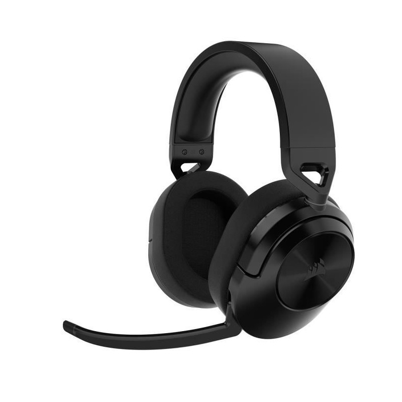 Casque PC Corsair Casque Gaming sans fil HS55 Wireless Carbon, PC et P Casque PC Corsair Casque Gaming sans fil HS55 Wireless Carbon, PC et P
