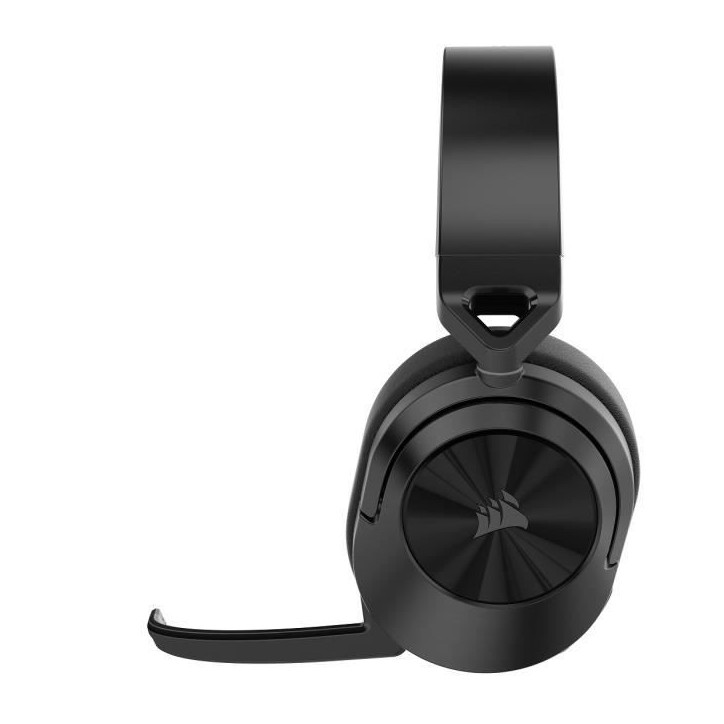 Casque PC Corsair Casque Gaming sans fil HS55 Wireless Carbon, PC et PS5. Casque PC Corsair Casque Gaming sans fil HS55 Wireless Carbon, PC et PS5.
